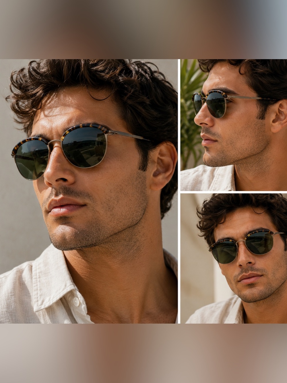 Barton Perreira Allied Metal Works Sunglasses Men’s 50-20-145 Handmade Japan